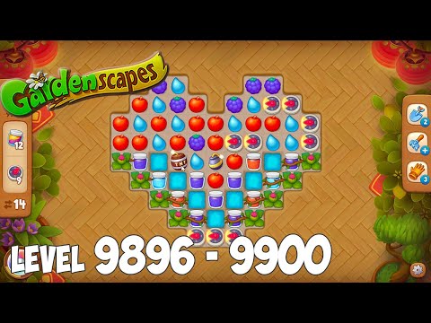 GardenScapes level 9896 9897 9898 9899 9900 🌱 Gameplay Walkthrough (Android, iOS) Playrix
