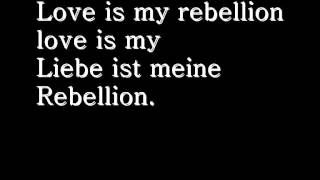 Frida Gold- Liebe ist meine Rebellion { Lyrics}.