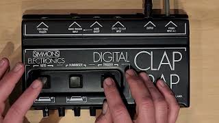 Video thumbnail for Simmons Clap Trap Demo by Michael Hightower
