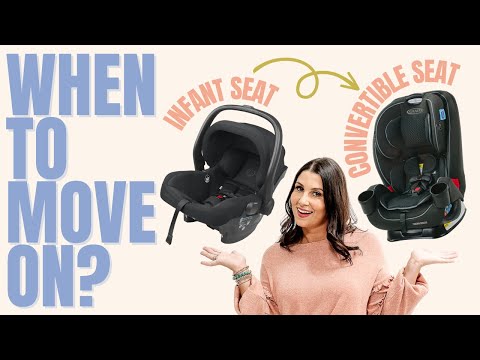 When to go from infant to convertible seat