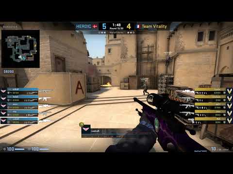 CS:GO POV Demo Heroic cadiaN (31/5) vs Vitality (de_mirage)