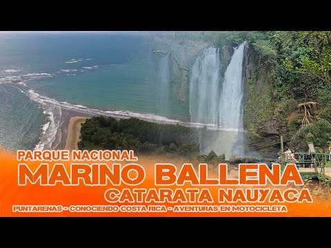 Costa Rica PARQUE NACIONAL MARINO BALLENA e Catarata NAUYACA Capítulo 40 – Conhecendo Costa Rica
