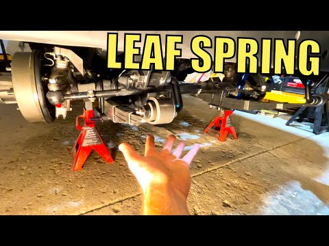 Willys Jeep FRONT (10 Leaf) Leaf Spring Installation [easy to follow steps]