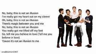 One Direction - Illusion (Lyrics + Pictures)