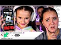 Reacting To My SISTER HACKING My ROBLOX Account