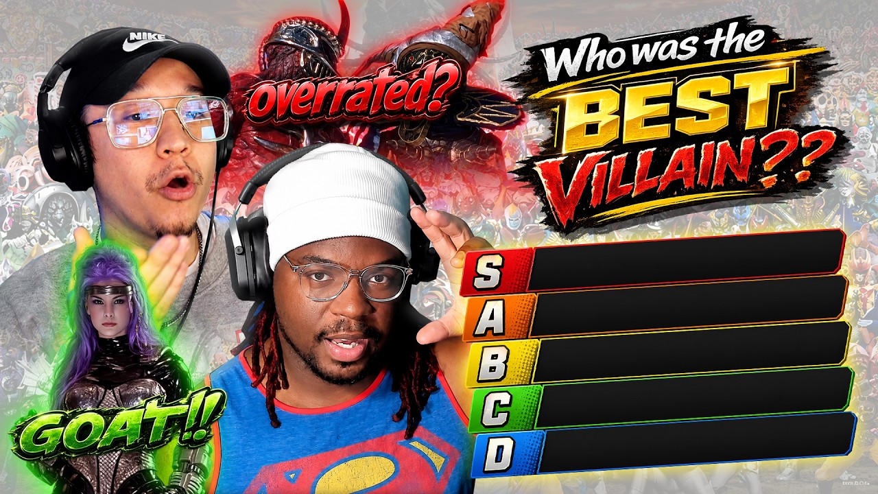 POWER RANGERS VILLIANS RANKING! (MMPR - COSMIC FURY)