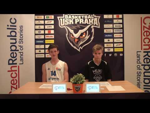 EYBL press conference: TS Jahn Munchen - BC MuKi