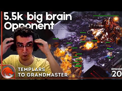 Big Brain Zerg Stealing MY Gold Base?! | Templars to Grandmaster! (DT, HT & Archons) #20