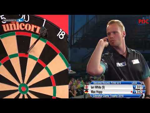 2018 Gibraltar Darts Trophy Round 2 White vs Hopp