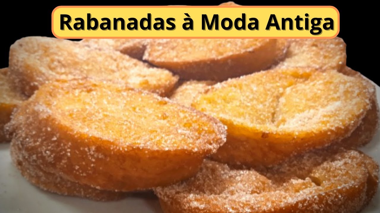 Receita de Rabanada de NATAL a Moda Antiga [ Receita Portuguesa]