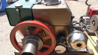 preview picture of video 'Old Engines in Japan 1950s KUBOTA Auto Engine Type AN 3hp (1080p 60fps)'