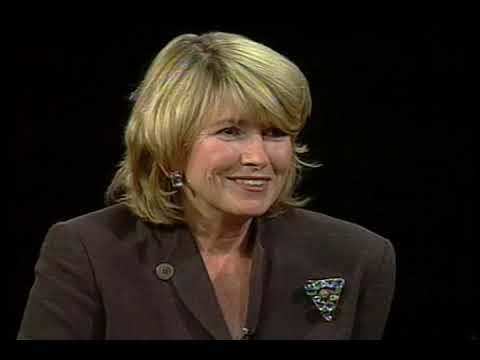 Young Martha Stewart Interview