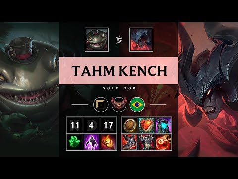 Tahm Kench Top vs Aatrox - BR Grandmaster Patch 25.18