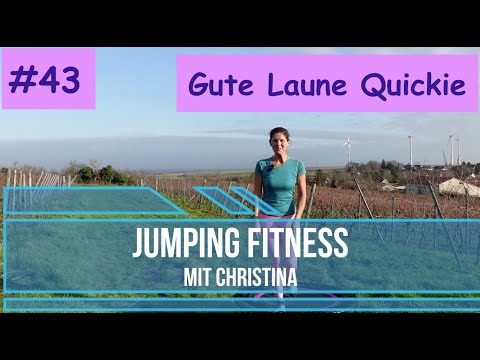 #43 Jumping Fitness Gute Laune Quickie 15 Minuten  Rebounder Trampolin Workout