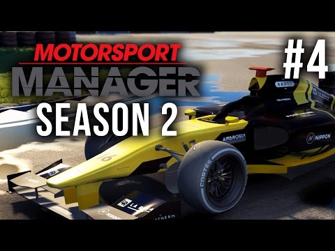Motorsport Manager Season 2 Gameplay Walkthrough Part 4 - NEW DRIVER (ASIA PACIFIC SUPER CUP)