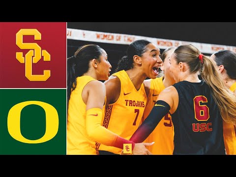 USC vs. Oregon Full Game Women's College Volleyball 2025