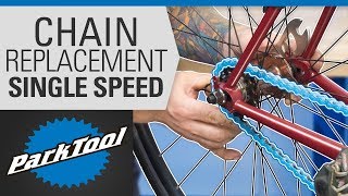 How to Replace a Chain on a Single Speed Bike - Sizing, Installation & Tensioning