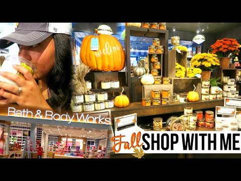 FALL BATH & BODY WORKS SHOP WITH ME 2017 | FALL SHOP WITH ME SERIES | Page Danielle