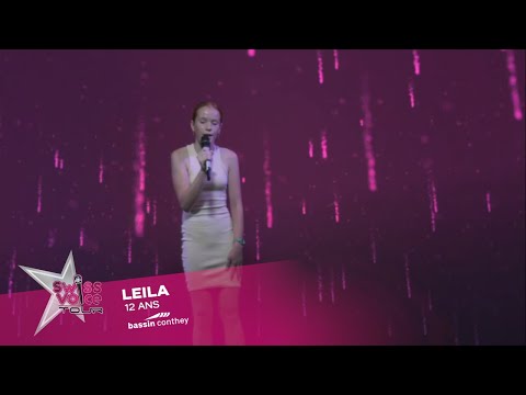 Leila 12 ans - Swiss Voice Tour 2022, Bassin centre Conthey