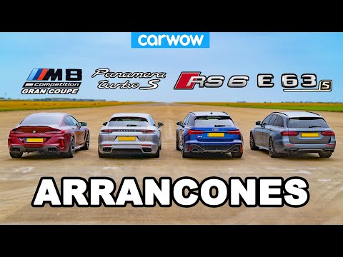 BMW M8 GC vs Audi RS6 vs AMG E63 S vs Porsche Panamera – ARRANCONES