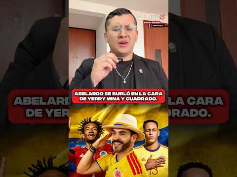Abelardo se BURLÓ DE YERRY MINA, CUADRADO Y EL DEPORTE DE COLOMBIA! Tremendo recorte del presupuesto