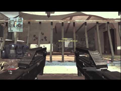MW3: 97 Second Infected MOAB on Seatown w/ FMG9! | Insanely Lucky MOAB!