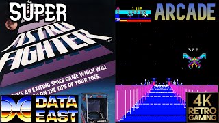 Super Astro Fighter Arcade ( Data East 1981 ) 4k Gameplay