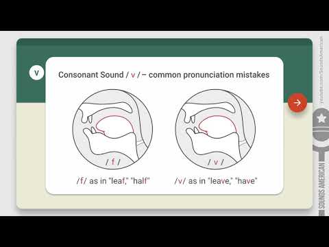 Consonant Sound /v/