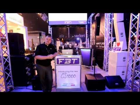 FBT Vertus CS1000 System at BPM|PRO 2016