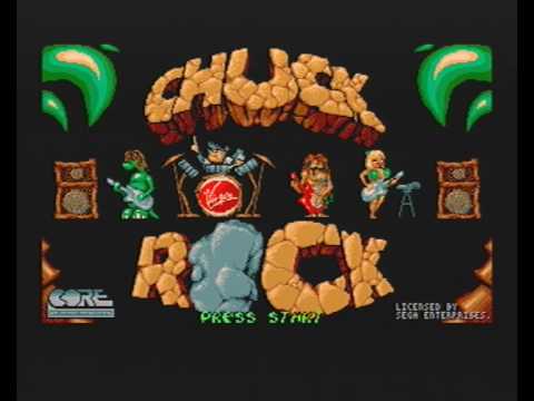 test chuck rock megadrive