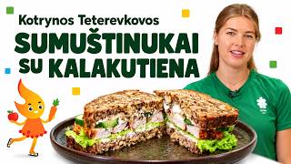 Kotrynos Teterevkovos sumuštinukai su kalakutiena | OLIMPINIS MĖNUO 2026