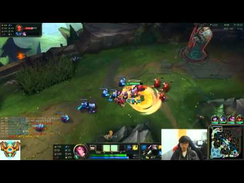 SKT T1 Faker stream Fiora top (21/12/2015)