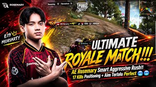 Download lagu ULTIMATE ROYALE MATCH! AE Rosemary Smart Aggressive Rush! Positioning   Aim Terlalu Perfect🥶 mp3