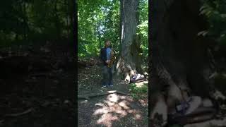 CHRIS POTTER PLAYS JOY SPRING... IN A FOREST