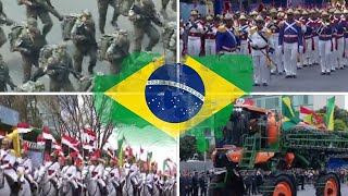 200 anos da Independência do Brasil  Desfile de 7 de Setembro e Homenagem