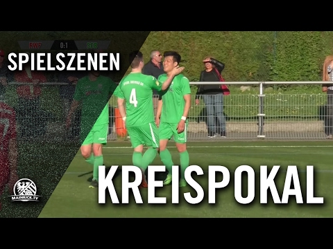 SG Rot-Weiss Frankfurt - Spvgg. 05 Oberrad (Kreispokalfinale Frankfurt) - Spielszenen | MAINKICK.TV