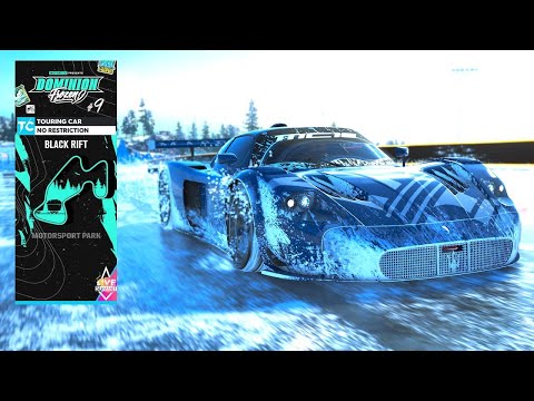 The Crew 2 How To: Dominion Frozen 9 Black Rift Frozen Peaks Summit + Pro-Settings for Maserati MC12