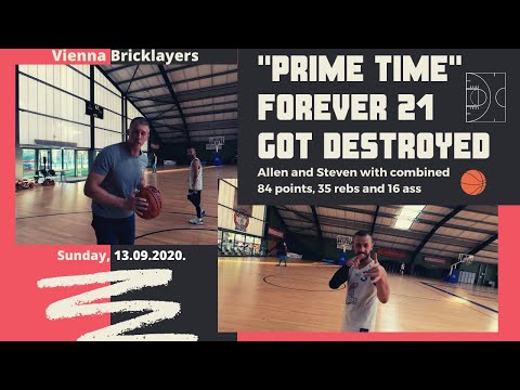 Vienna Bricklayers - The Veterans crushed ''Prime Time'' Forever 21 | Sunday 13.09.2020. | GoPro