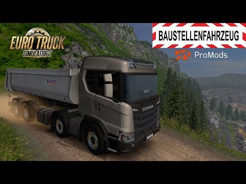 ETS2 Scania XT 🚚 Gefährliche Bergstrasse I Baustellenfahrzeug 🔴 #743 LIVE-Tour [Deutsch/HD]