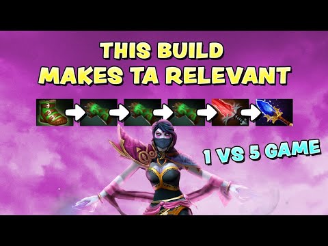 THIS BUILD MAKES TA RELEVANT | 1 VS 5 CARRY TA GAME