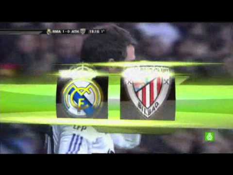 R.Madrid vs Athletic Club de Bilbao liga bbva 2010/11, (1-0,gol de higuain)