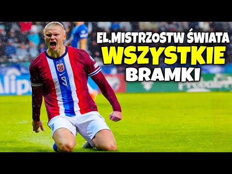 WSZYSTKIE BRAMKI ELIMINACJE MISTRZOSTW ŚWIATA 2025 #4 🇵🇱