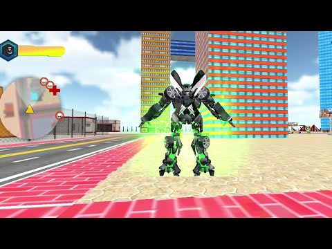 Us Police Robot Car Battle: Grand Robot Fight-Android Gameplay