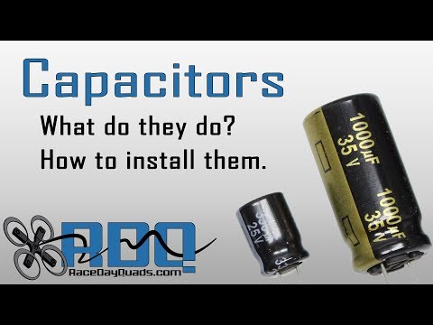 Capacitors for your quad - What they do and how to install them