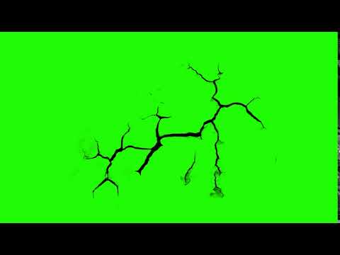 Crack Green Screen Animation