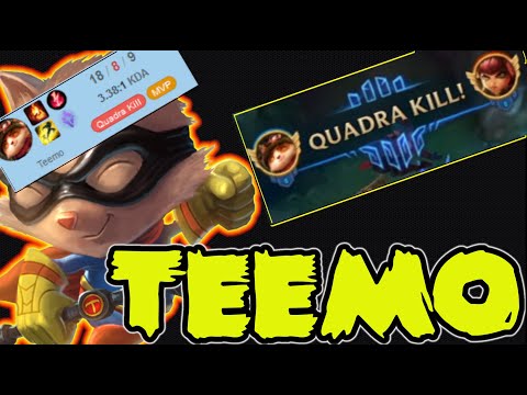 TEEMO vs VLADIMIR TOP - QUADRA KILL TEEMO CARRY [ ALMOST GOT PENTAKILL ] League of Legends Rank #230