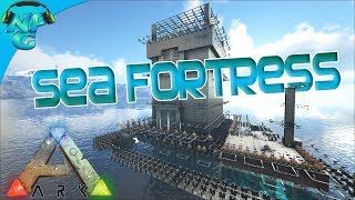 Ark Survival Evolved base building Epic Boat Build PS4 