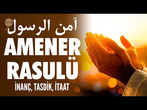 Amenerrasulü | Unutur Ya da Yanılırsak Bizi Sorumlu Tutma