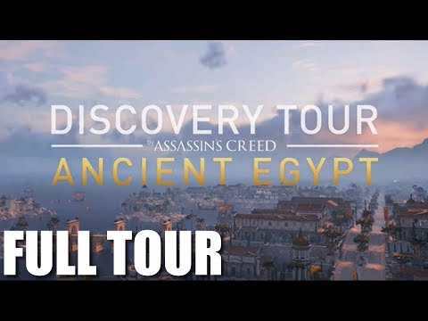 Assassin's Creed: Origins Discovery Mode - All Tours Walkthrough (No Commentary)