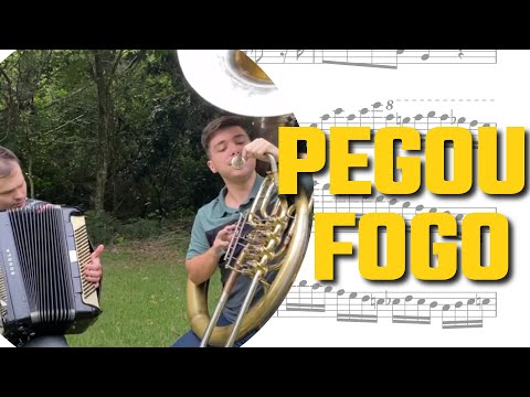 PARTITURA TOCATA HINO 80 EM Sib - TUBA